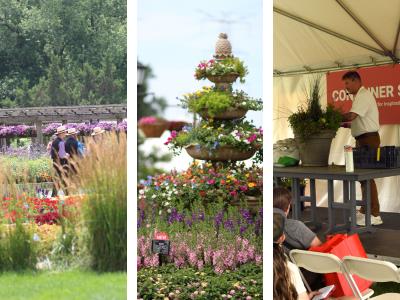 Collage of The Gardens at Ball